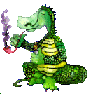 smoking dragon